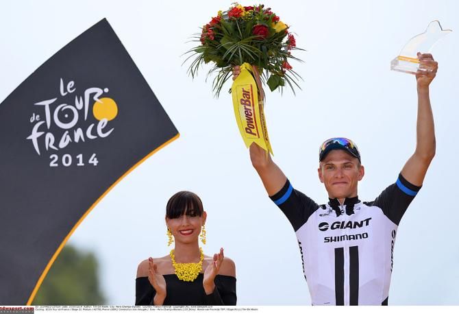 Marcel Kittel (Giant-Shimano) wins the final stage