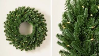 Balsam Hill Nordmann Fir Foliage Wreath