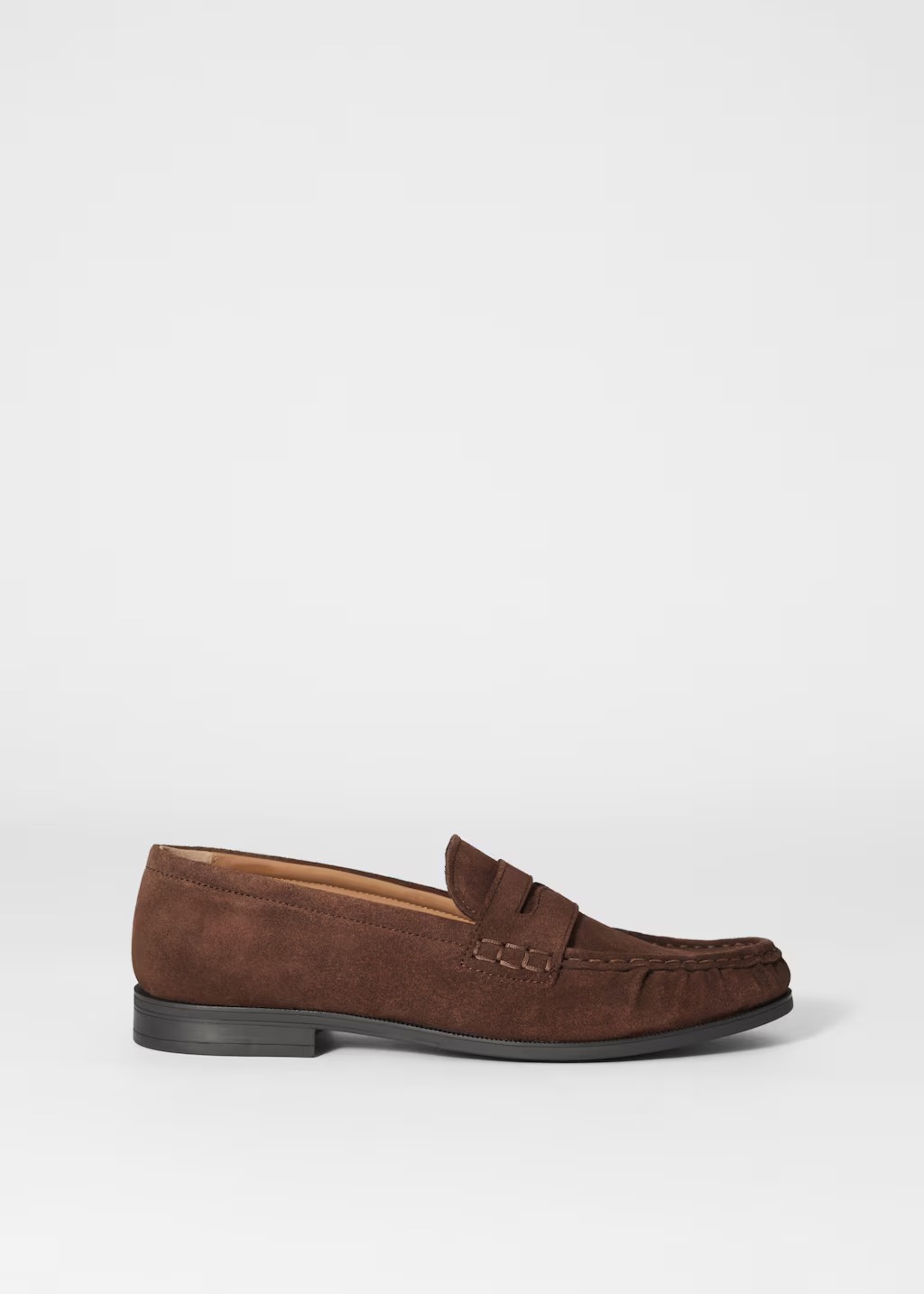 Suede Penny Loafers