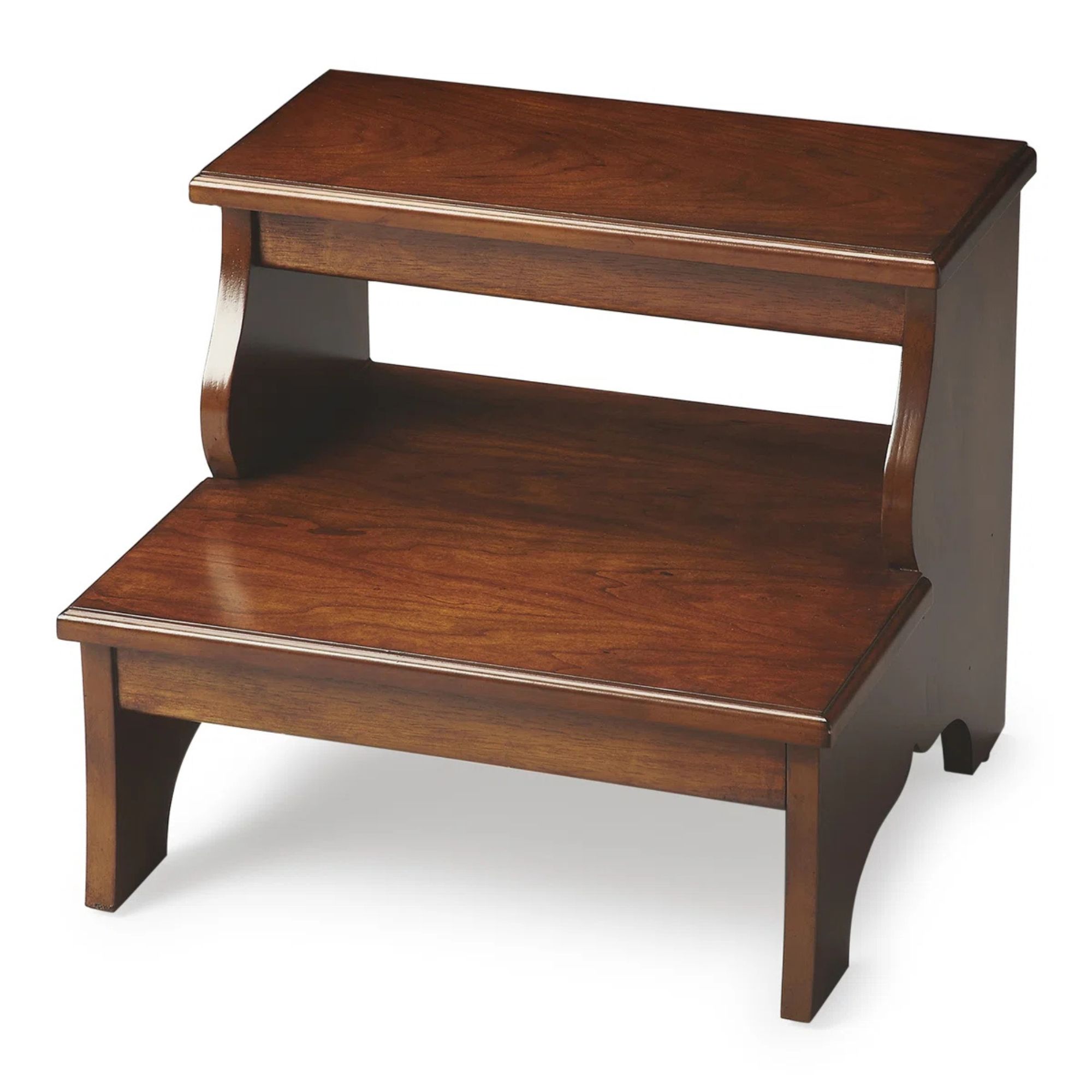 Ashvir 2 - Step Wood Lightweight Step Stool By Lark Manor&amp;trade;