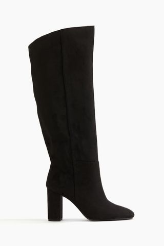 Knee-High Heeled Boots