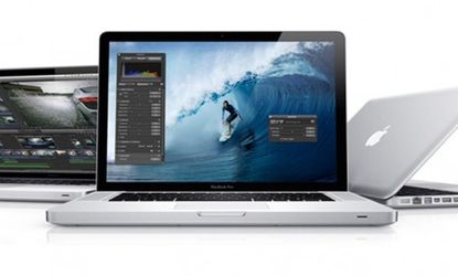 Apple's current MacBook Pro: The next iteration of the high-performance laptop may be losing its CD/DVD drive in exchange for a sleeker look.