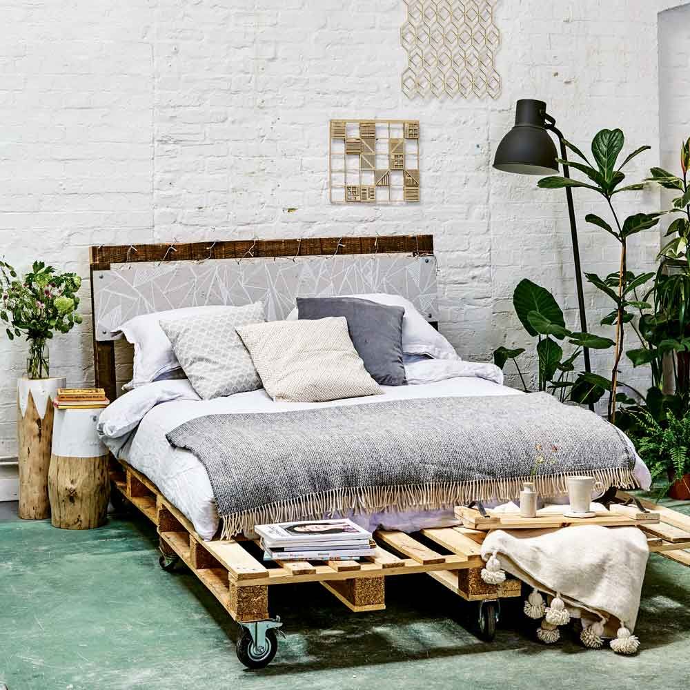 How to make your own pallet bed a stepbystep guide Ideal Home