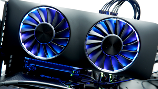 An Intel Arc A770 Limited Edition graphics card