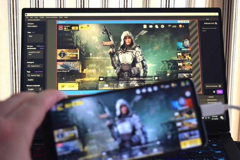 OBS Call of Duty Mobile