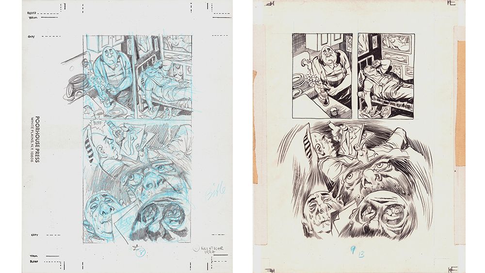 Will Eisner art from A Contract with God
