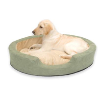 K&amp;H Pet Products Thermo-Snuggly Sleeper Heated Pet Bed Sage: $63.65 $54.10 at Amazon