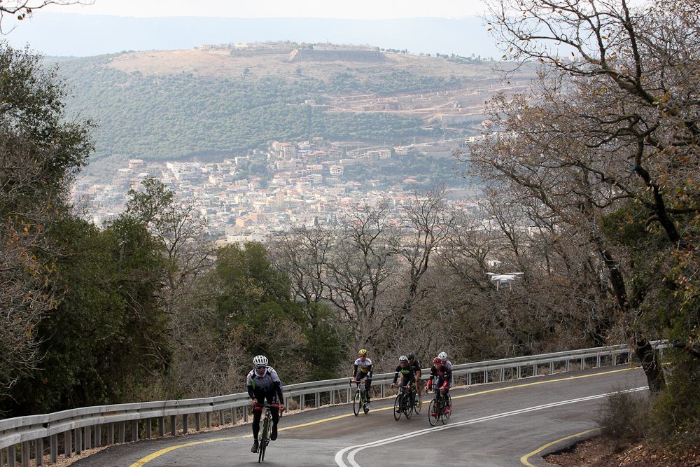 Western Galilee featured no shortage of roads to climb on.