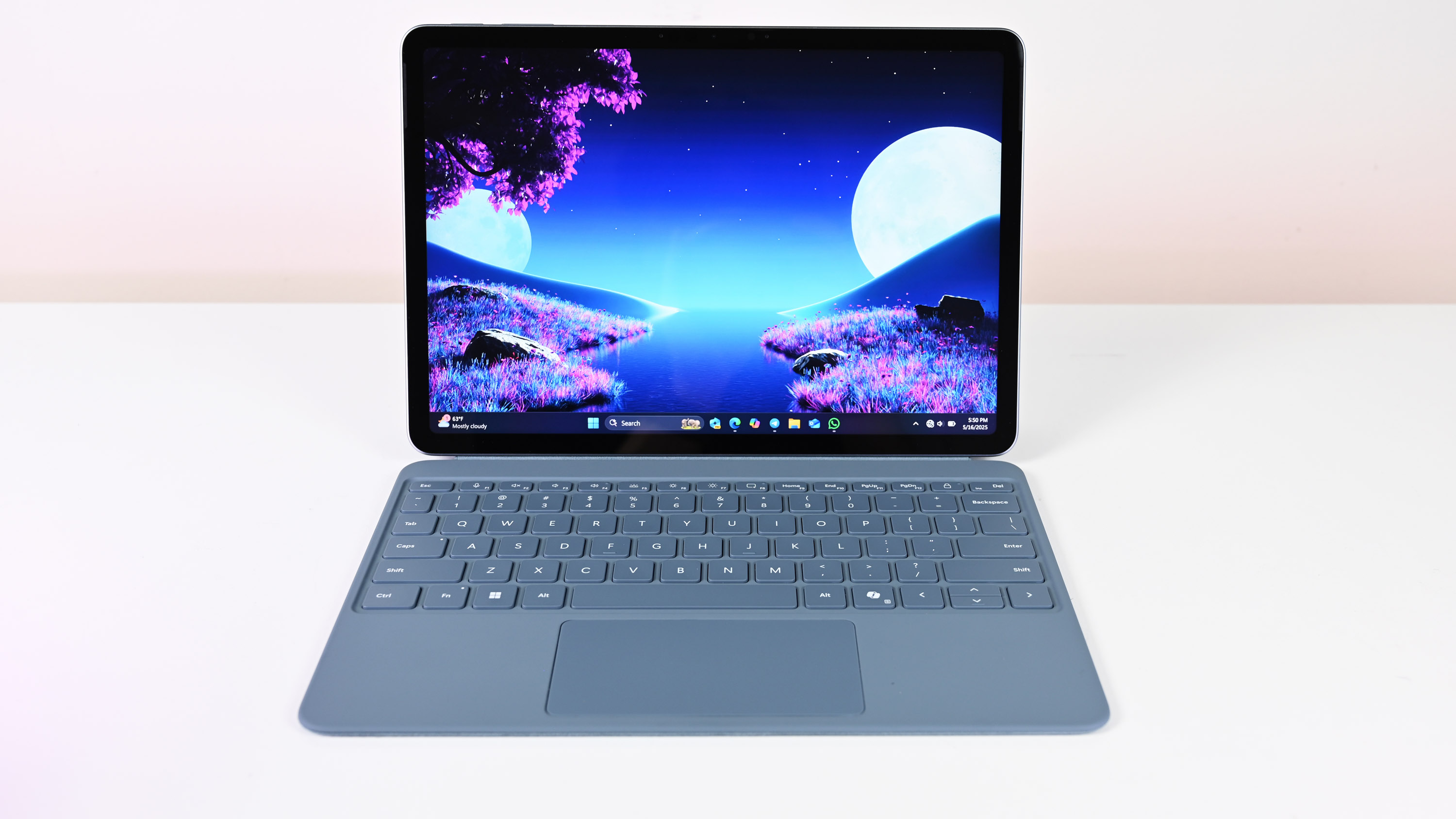 Microsoft's Surface Pro 12-inch 1st Edition (2025) powered by Qualcomm Snapdragon X Plus processor.