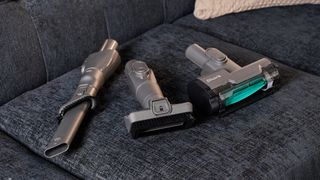 Detail tools included with Shark PowerDetect cordless vacuum