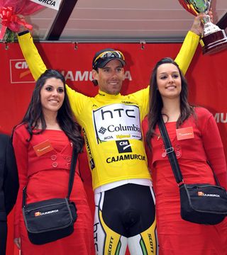 Frantisek Rabon tops podium, Tour of Murcia 2010, stage 4 ITT