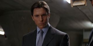 Christian Bale in Batman Begins