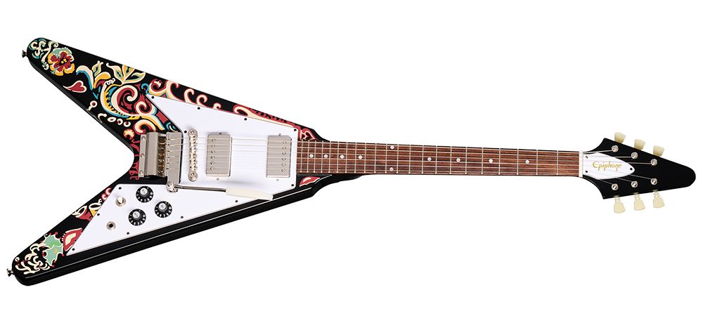Epiphone Jimi Hendrix 'Love Drops' Flying V