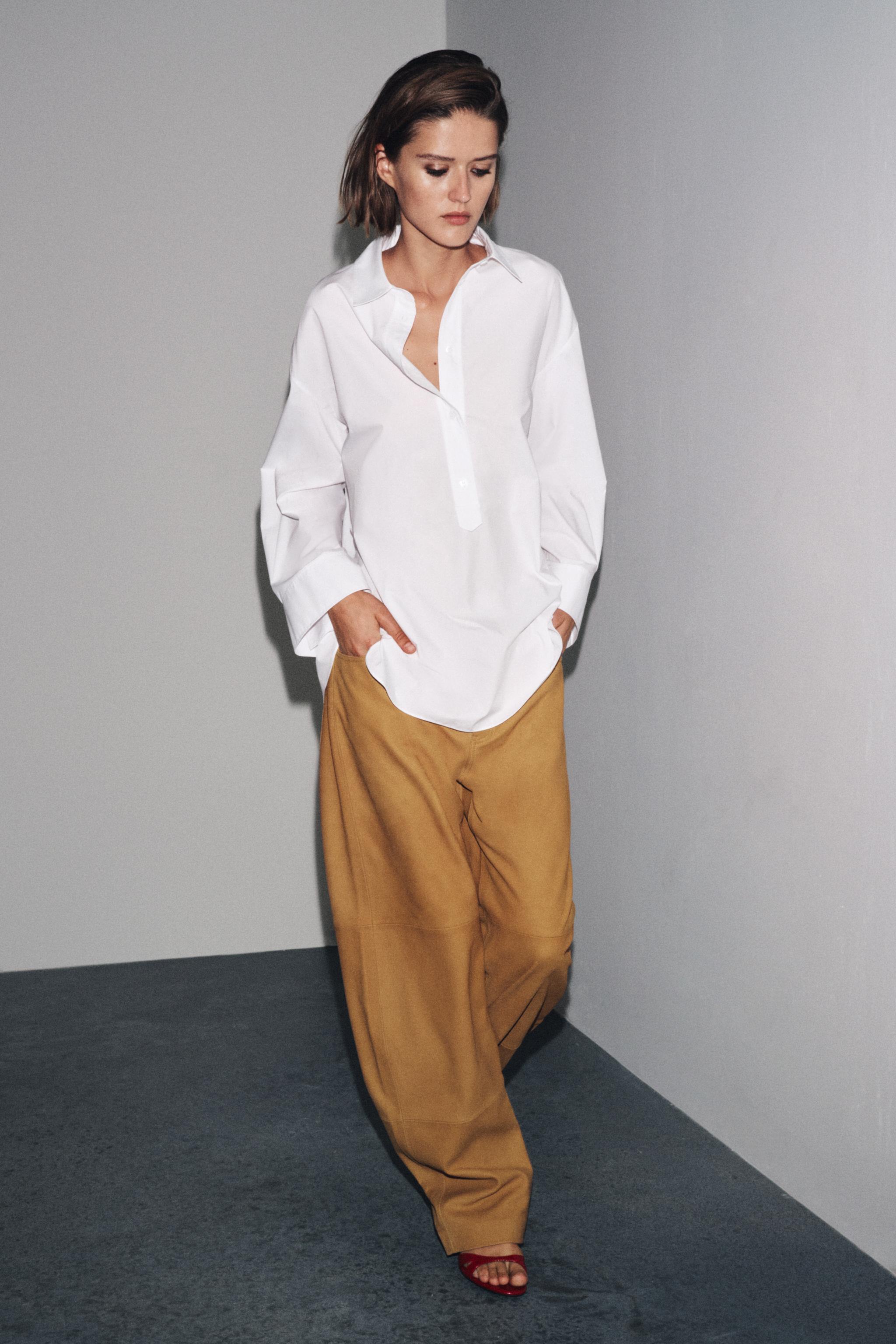 Zw Collection Poplin Shirt
