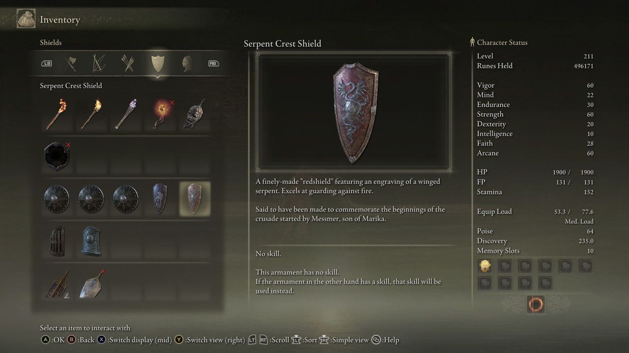 Elden Ring painting locations - Dragoncrest Shield