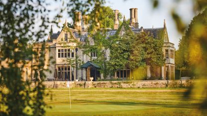 Foxhills Manor House and a golf green