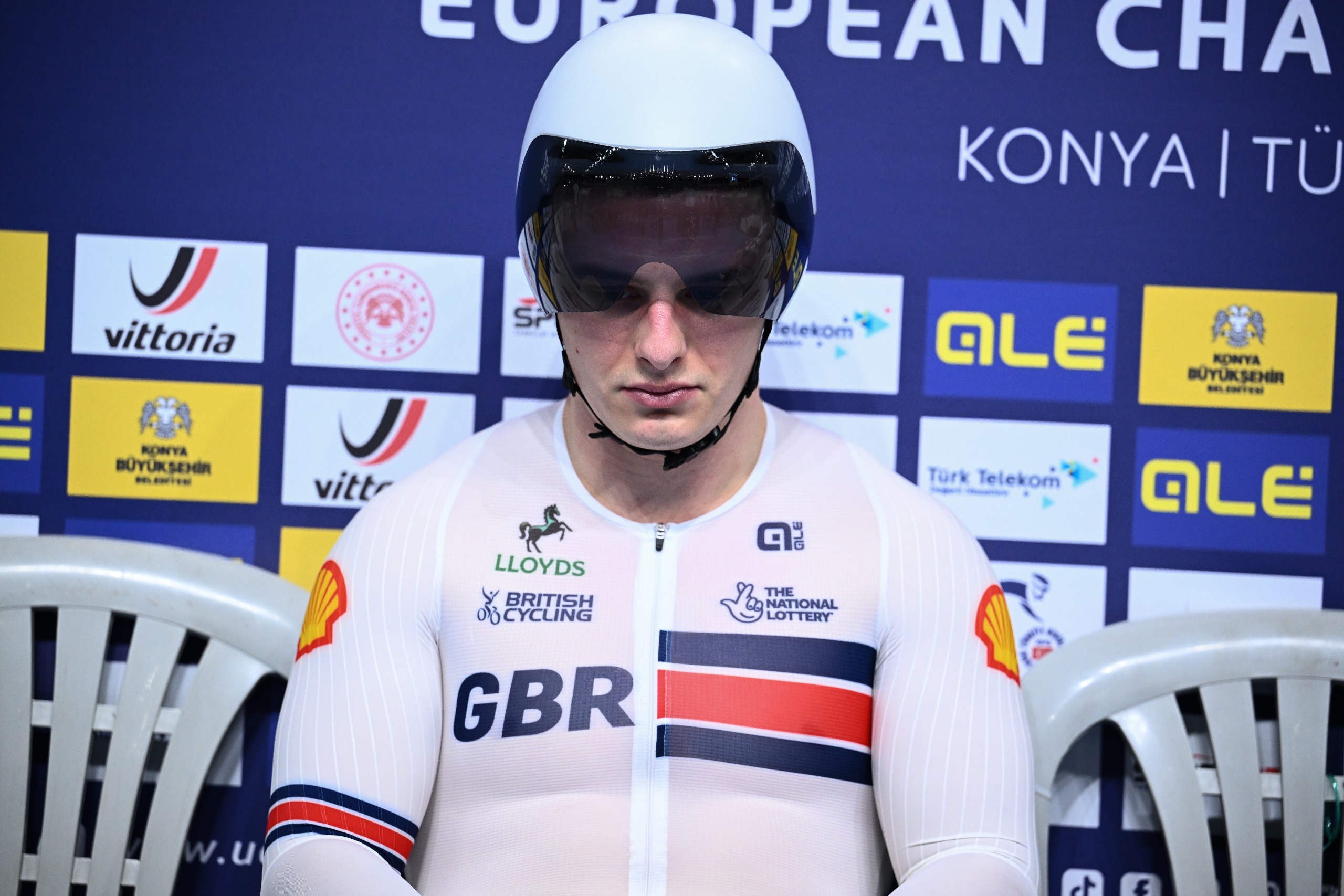 Matthew Richardson in a Great Britain jersey