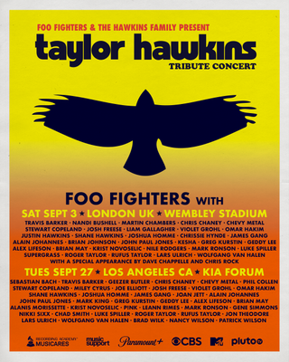 Foo Fighters Taylor Hawkins Tribute