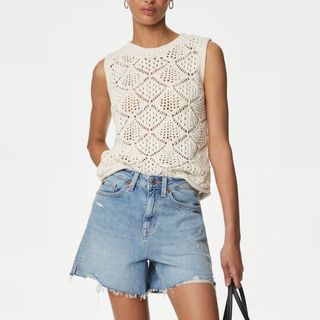 knitted vest top