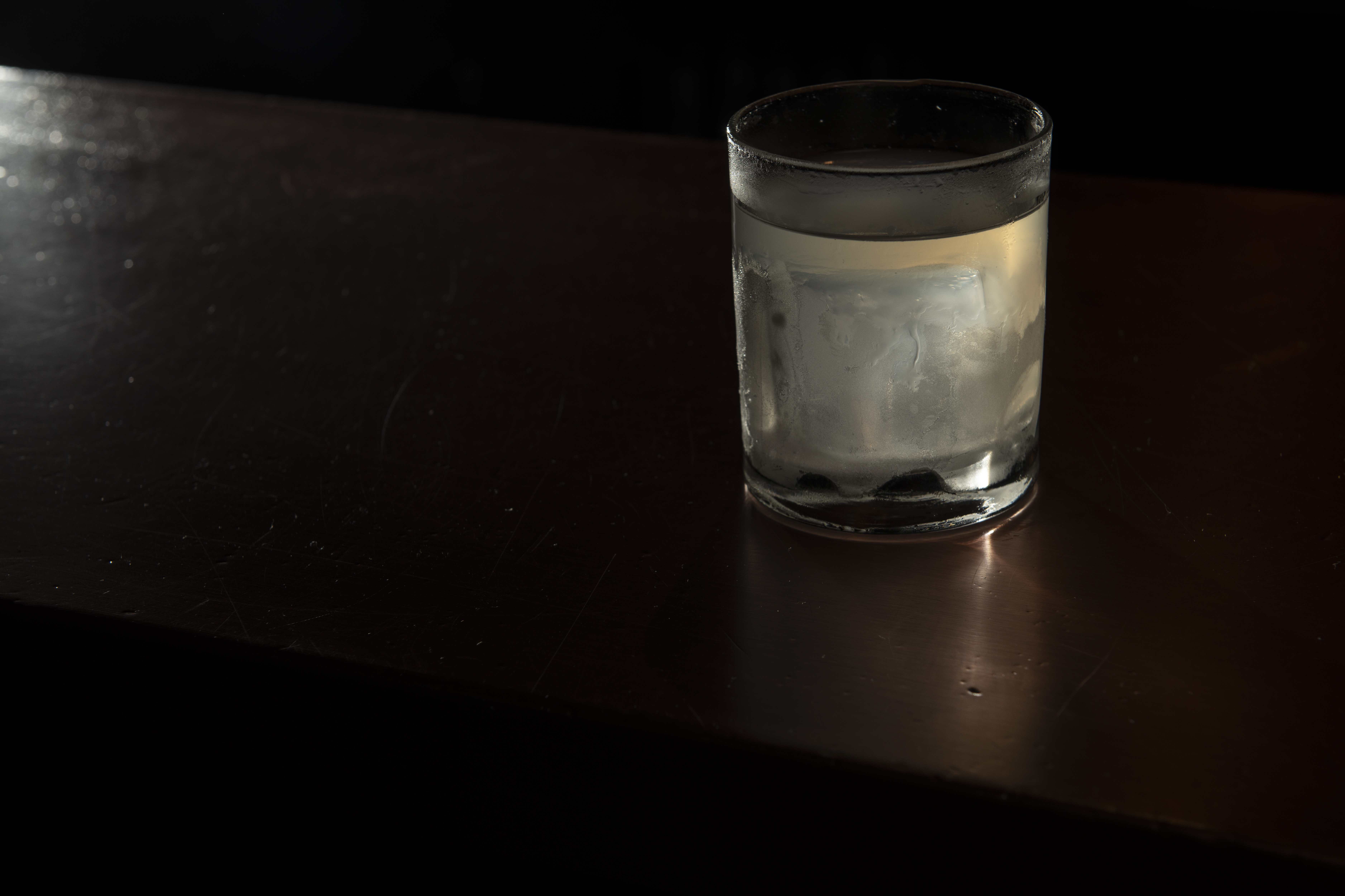 an image of one of the margaritas at a London bar as part of the margarita mile. It is in a rocks style tumbler and served on the rocks without a salt rim