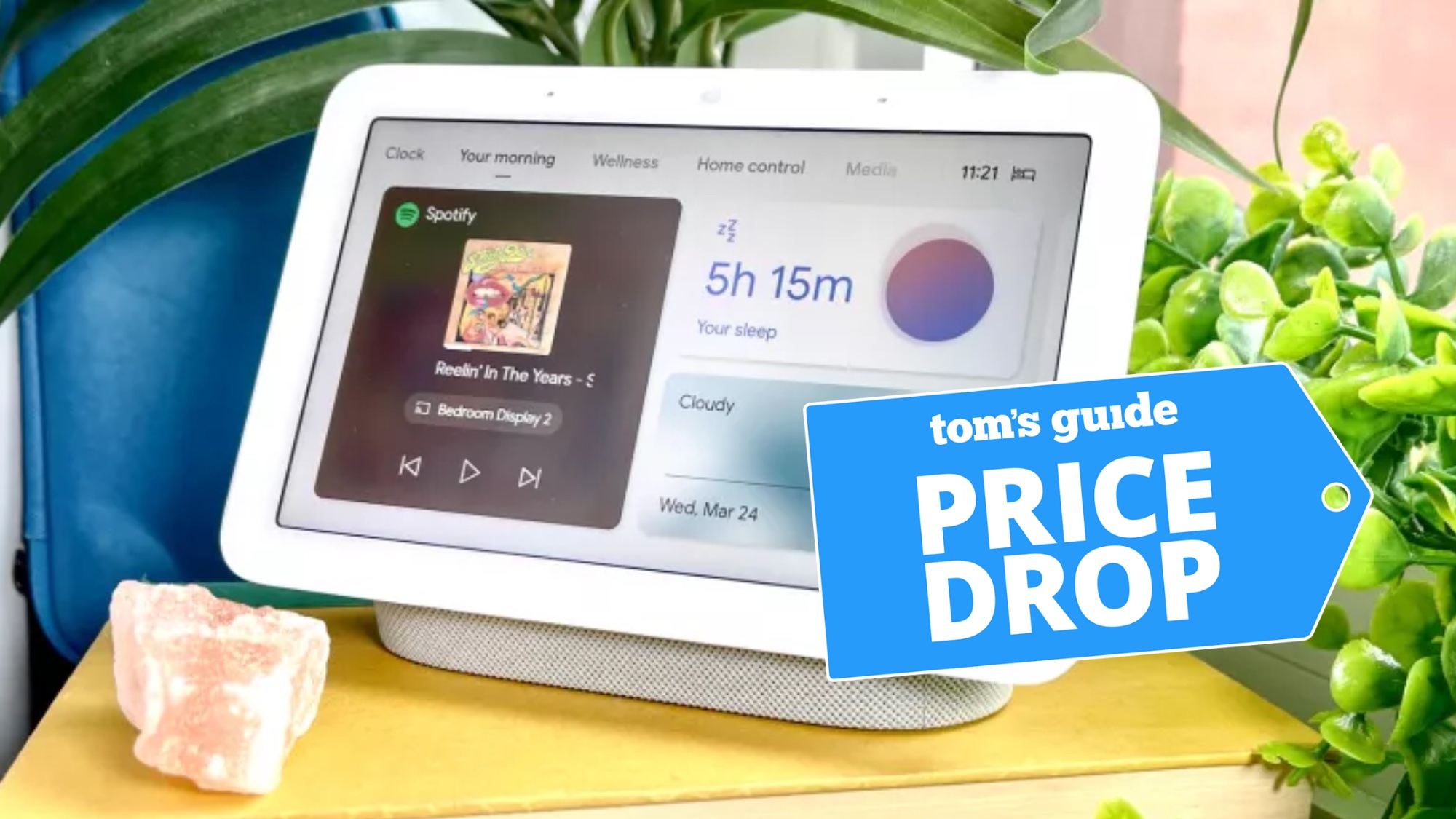 Google Nest Hub 2 just dropped to | Tom's Guide
