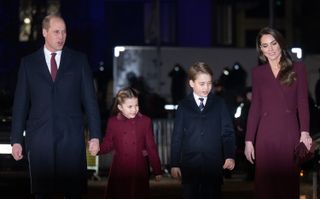 Prince William, Kate Middleton, prince george, and Princess Charlotte