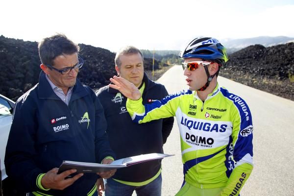 Vincenzo Nibali (Liquigas) says the wind will be a major factor on Mount Etna.