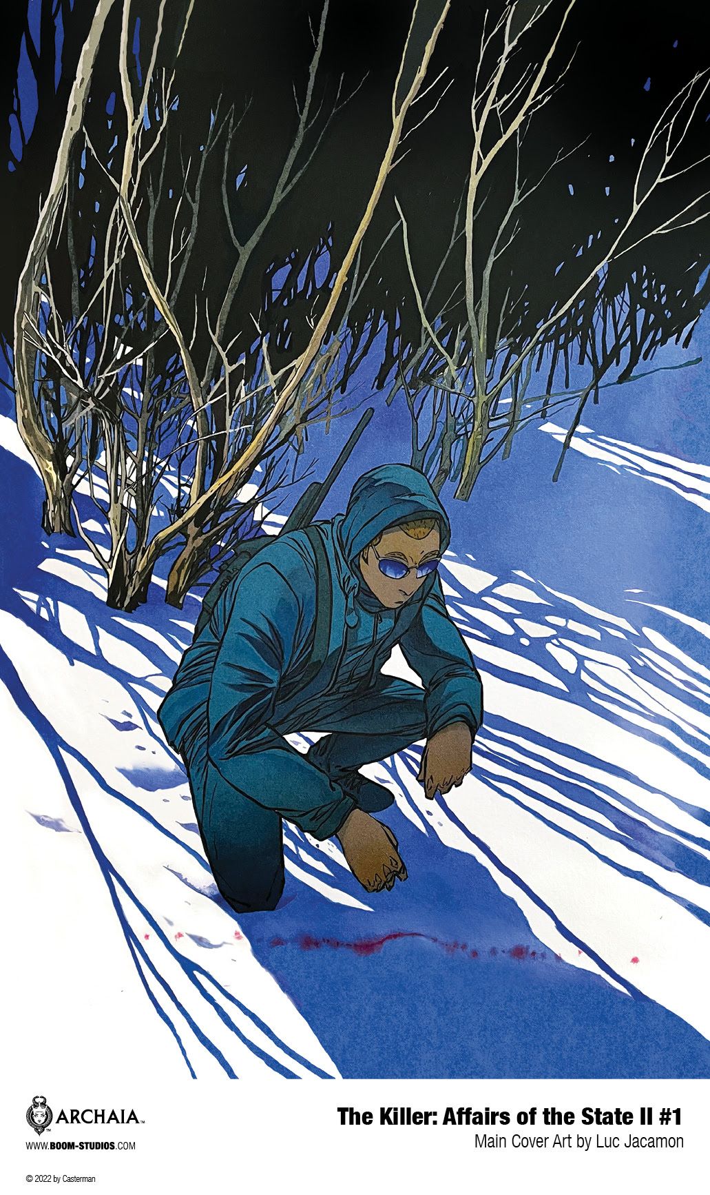 Luc Jacamon's main cover for The Killer: Affairs of the State II.