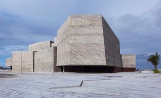 Foro Boca concrete architecture by Rojkind Arquitectos