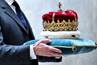 The Crown of Scotland is part of the Honours of Scotland
