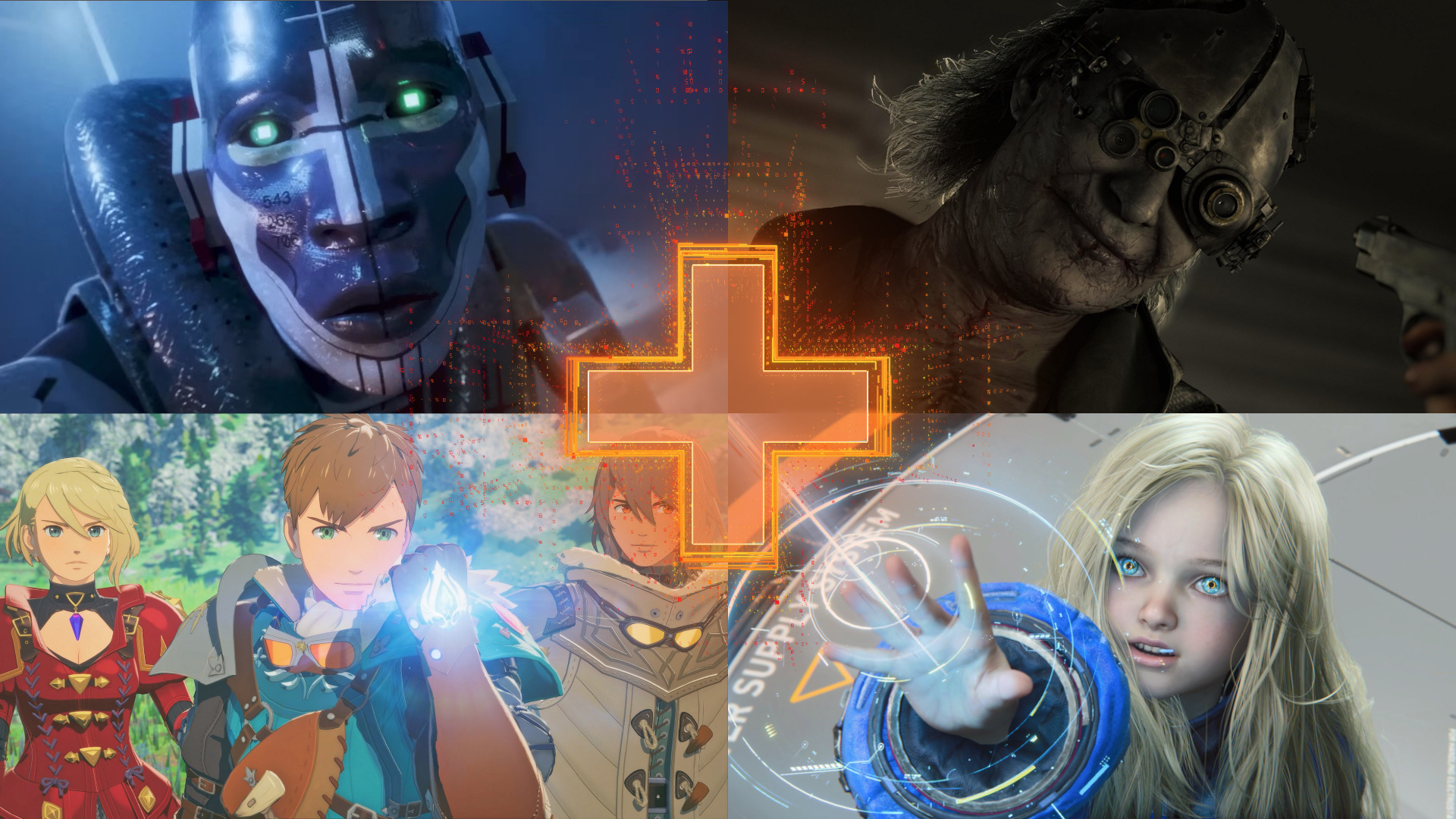 A header image for the Best Games 2026 list with a GamesRadar+ logo, showing Resident Evil Requiem, Pragmata, Marathon, and Monster Hunter Stories 3