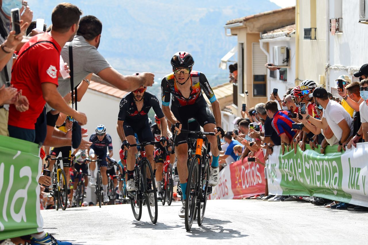 Vuelta Espana 2021 76th Edition 11th stage Antequera Valdepenas de Jaen 1336 km 25082021 Jack Haig AUS Bahrain Victorious photo Dario BelingheriBettiniPhoto2021