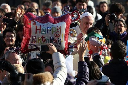 Pope Francis celebrates his birthday with tango dancing