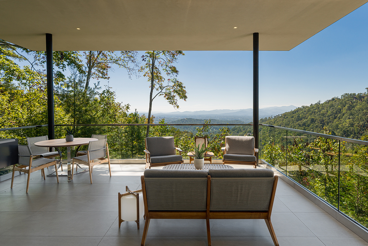 Balcony in Asheville