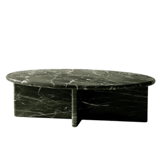 green marble coffee table