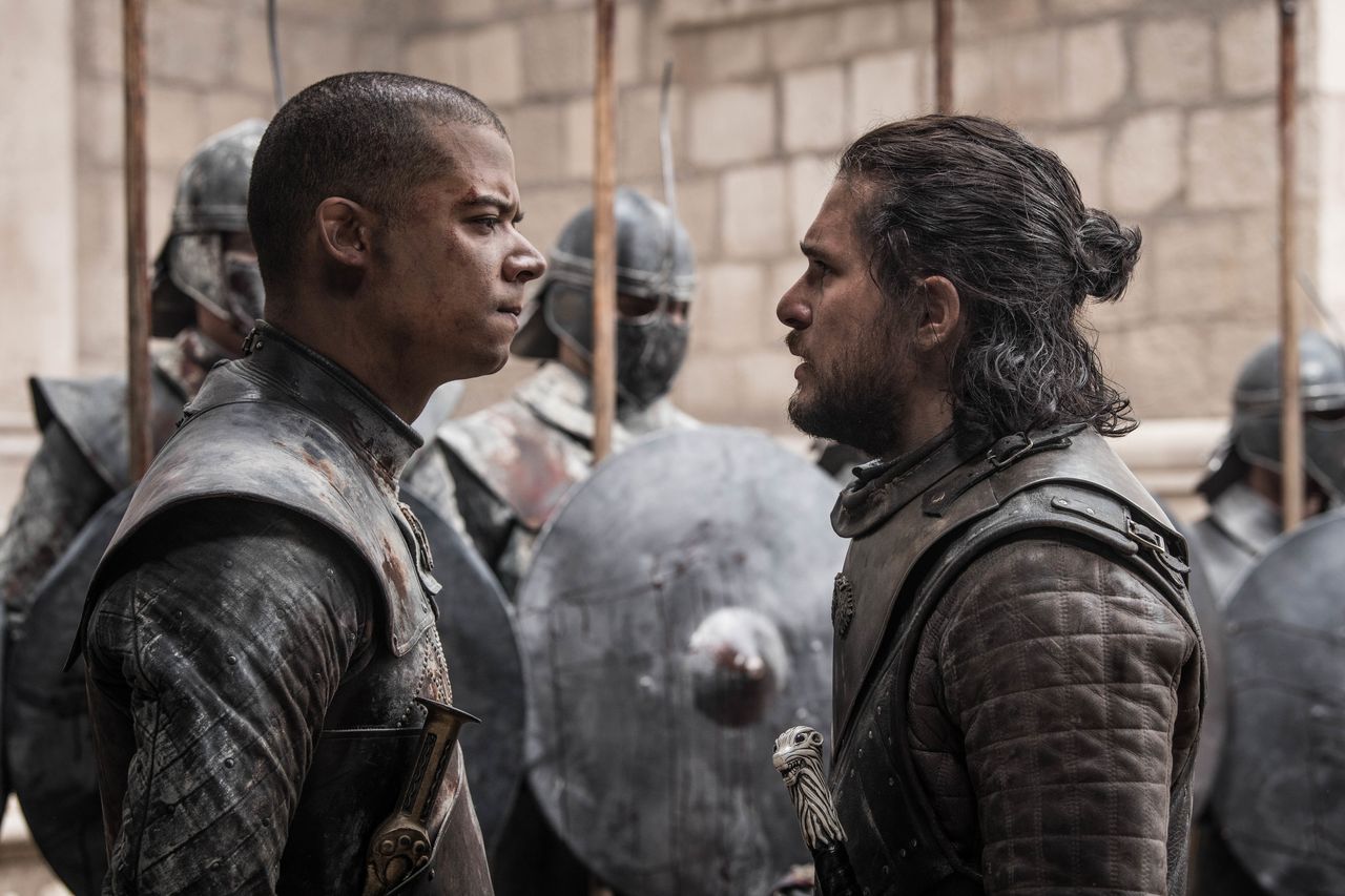 Jacob Anderson, Kit Harington