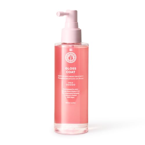 Maria Nila Gloss Coat, Heat-Activated Smoothing Treatment, for Long-Lasting Shine, Frizz Control, &amp;amp; Humidity Protection, 6.8 Fl Oz