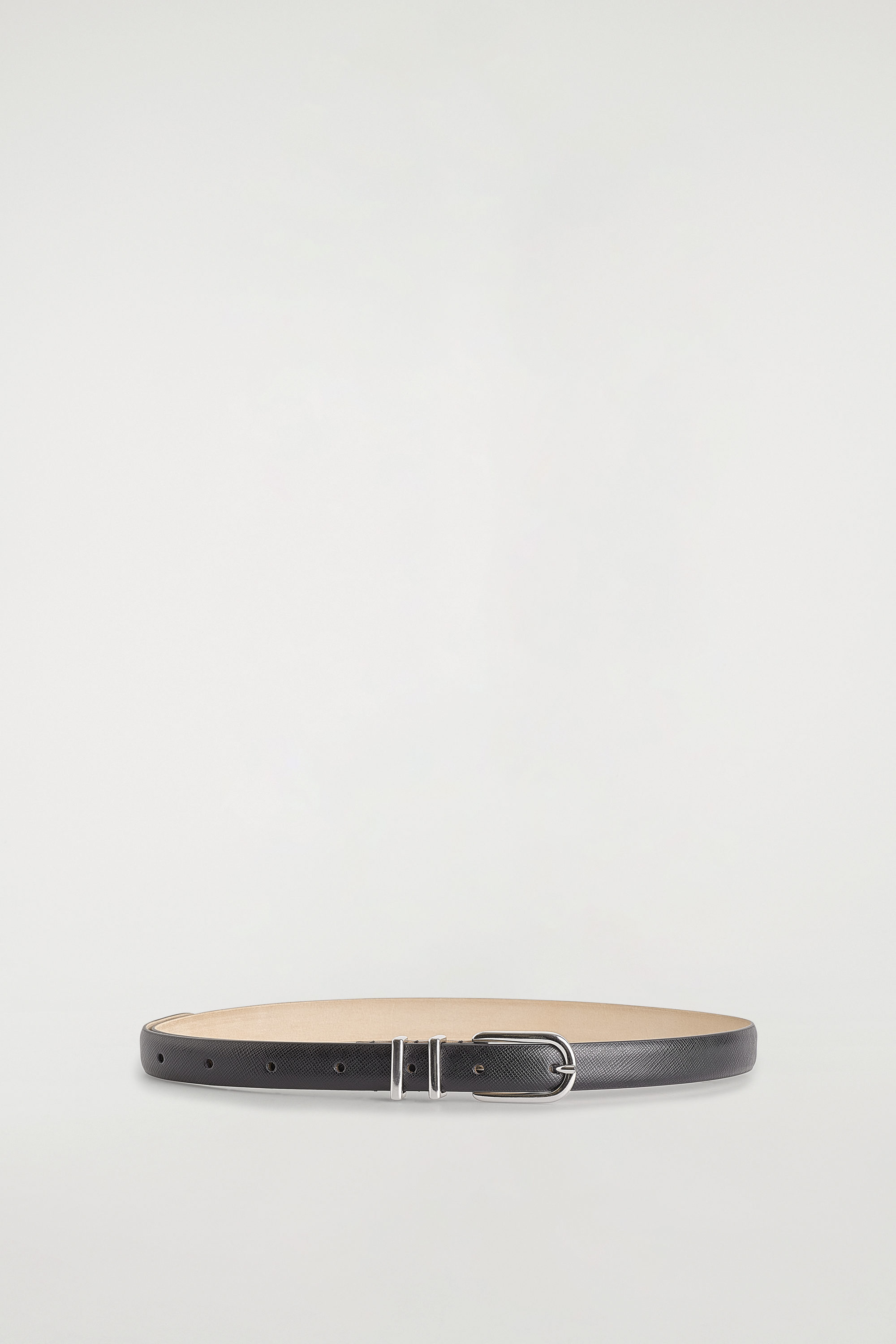 Saffiano Leather Belt