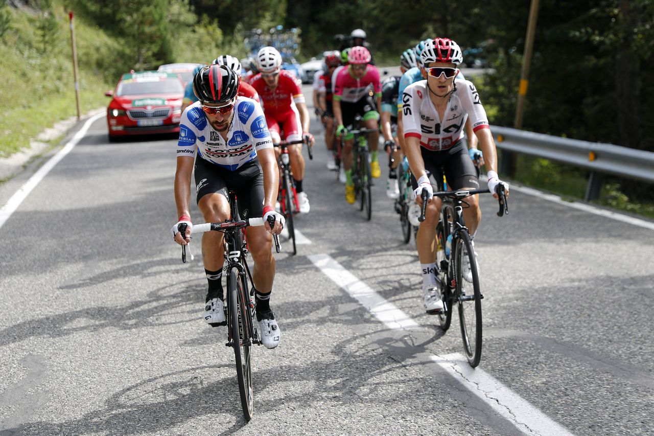 Thomas de Gendt on the hunt for mountain points