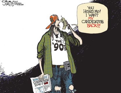 
Political cartoon U.S. 2016 election