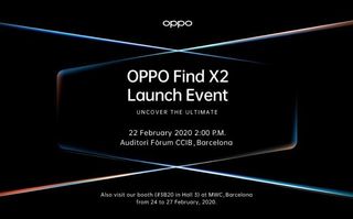 Oppo Find X2 Launch Invite