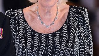 Queen Camilla's necklace at a reception and dinner in honour of the Coronation