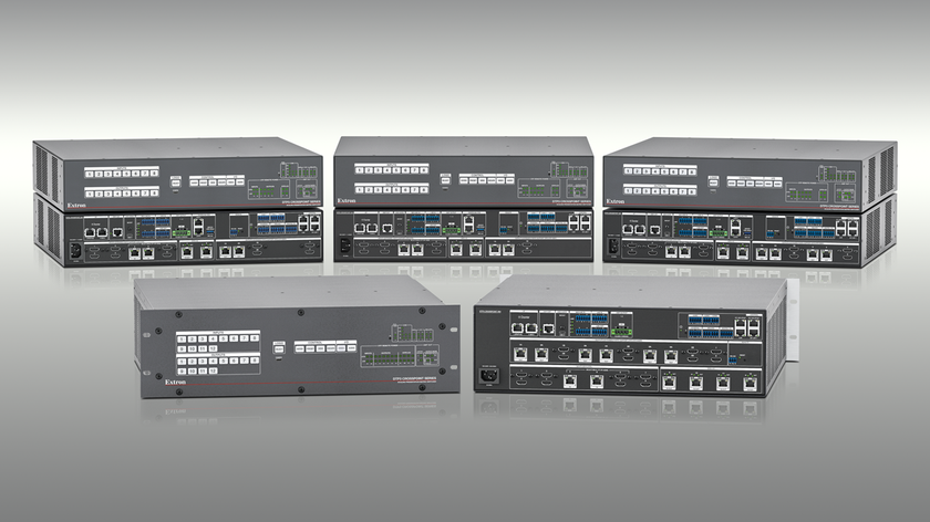 New Extron presentation switchers.