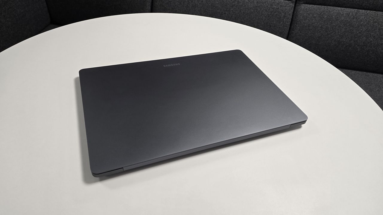 Samsung Galaxy Book6 Ultra laptop in an office environment
