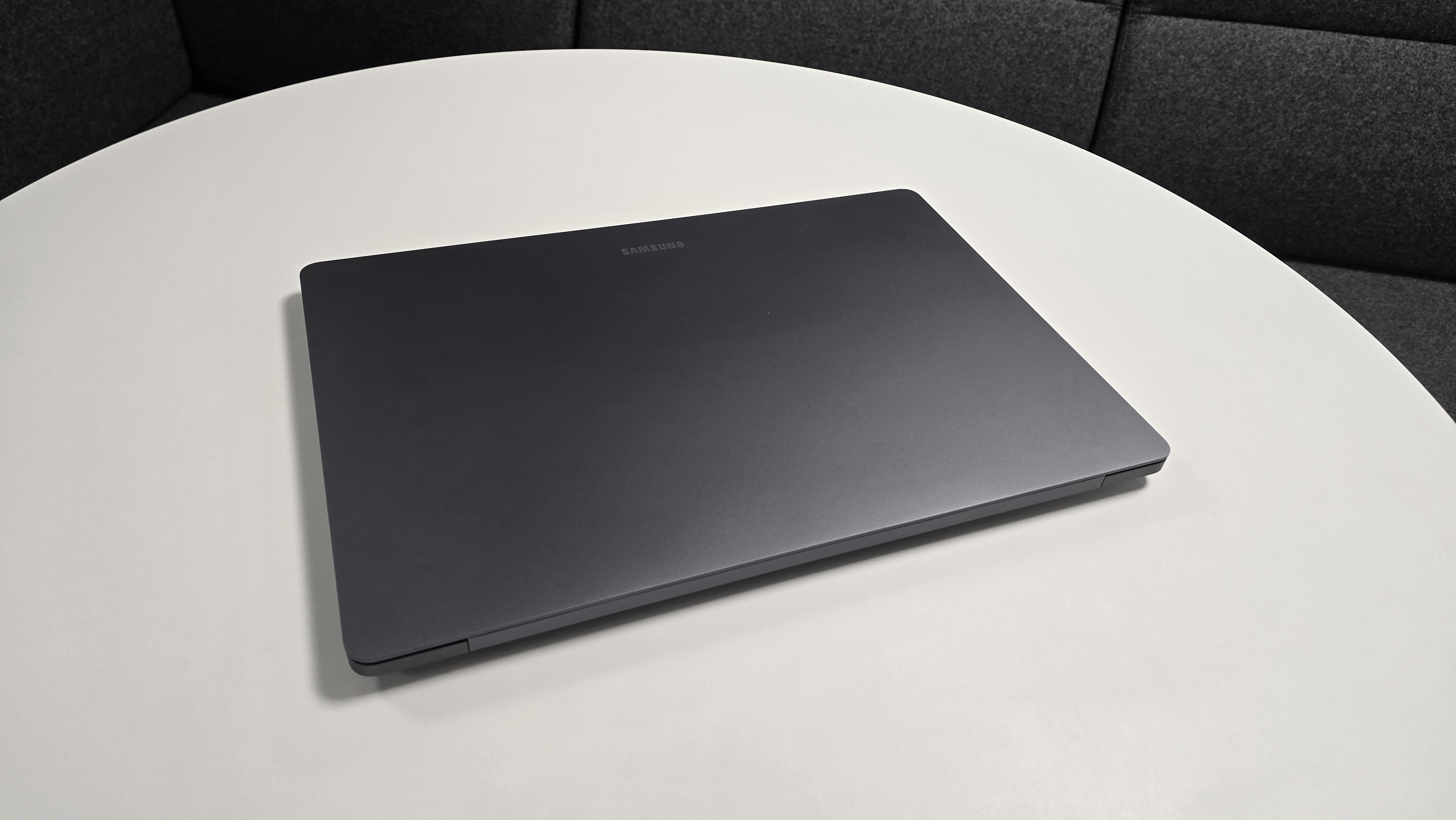 Samsung Galaxy Book6 Ultra laptop in an office environment