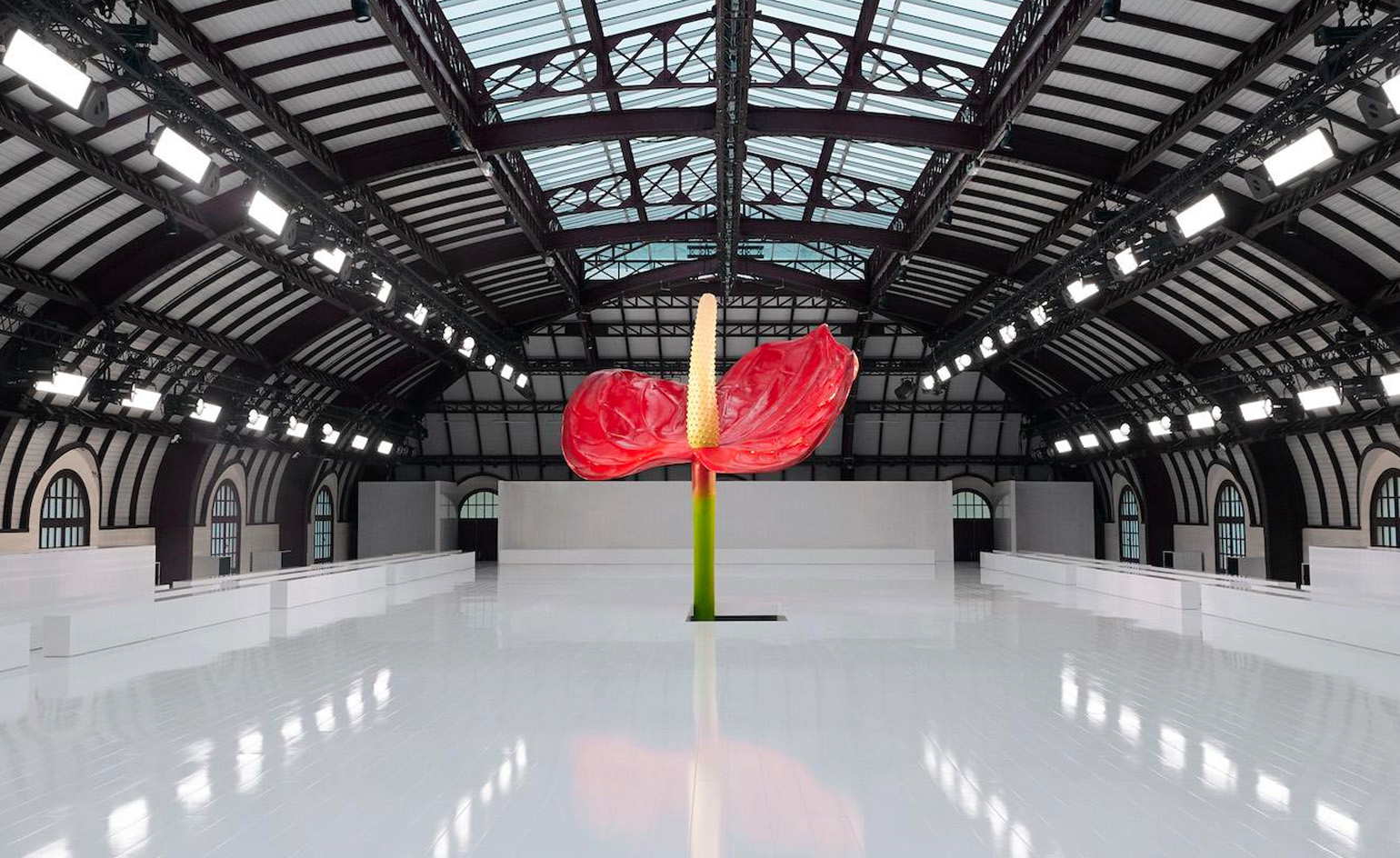 Mud pits to giant flowers, the best S/S 2023 show sets