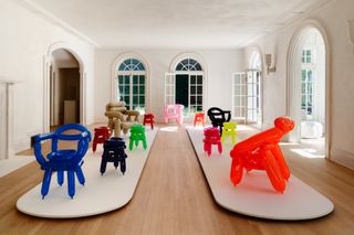 Seungjin Yang's balloon furniture