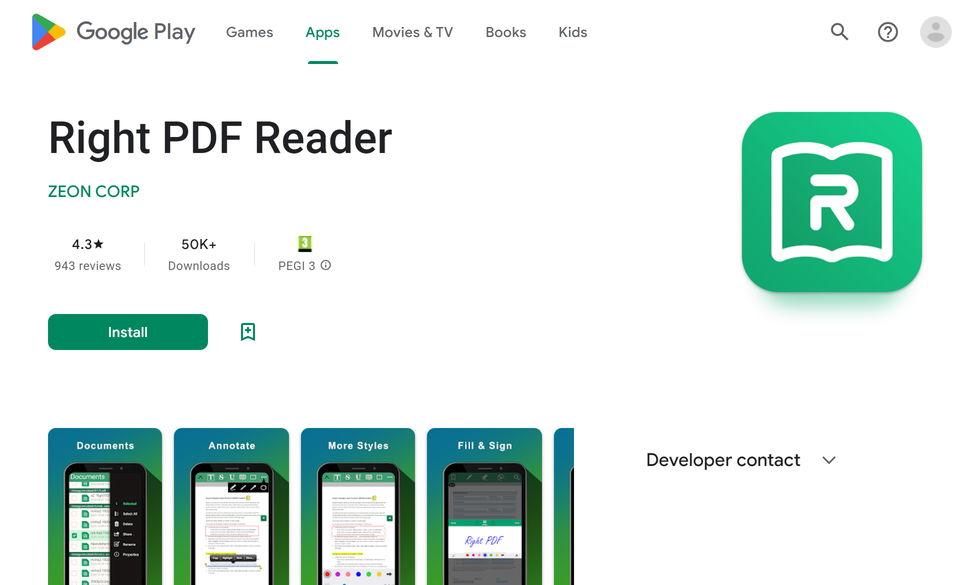 lifehacker best pdf reader android