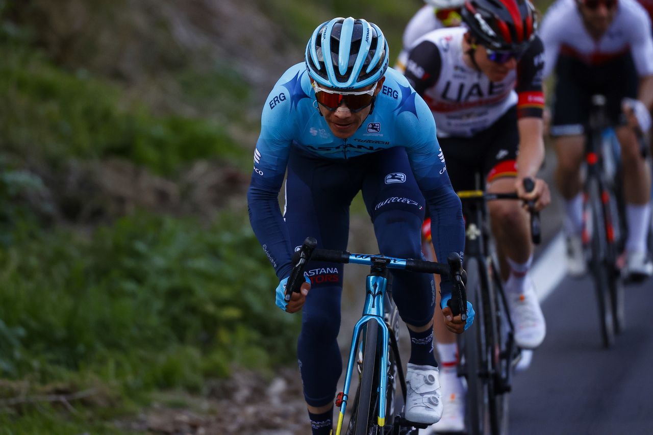 Tirreno Adriatico 2022 - 57th Edition - 4th stage Cascata delle Marmore - Bellante 202 km - 10/03/2022 - Miguel Angel Lopez (COL - Astana Qazaqstan Team) - photo Luca Bettini/SprintCyclingAgency&Acirc;&copy;2022