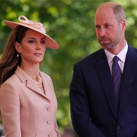 Prince William and Princess Kate attend a State Visit by the French President of the French Republic